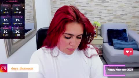Snapshot of amberthomsonn chatting on January 12, 2025, 7:21 am Amber online show from January 12, 2025, 7:21 am