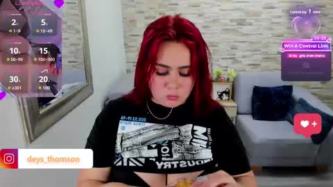 Snapshot of amberthomsonn chatting on February 15, 2025, 1:05 pm Amber online show from February 15, 2025, 1:05 pm