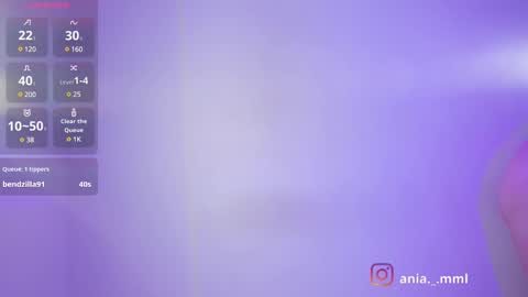 Ania online show from March 7, 2025, 2:57 am