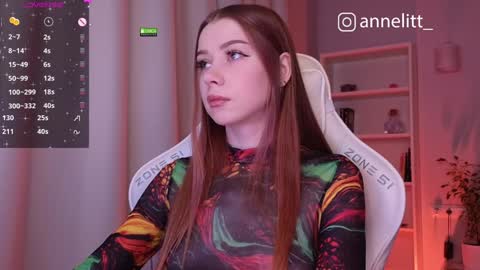 Snapshot of annelitt chatting on December 15, 2024, 7:53 pm annelitt online show from December 15, 2024, 7:53 pm