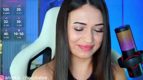 Snapshot of anutka_chocolatee chatting on April 22, 2026, 7:33 am Anna online show from April 22, 2026, 7:33 am