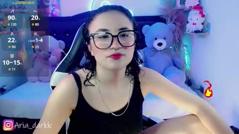 Snapshot of ariadarkk chatting on February 23, 2026, 9:12 pm Aria online show from February 23, 2026, 9:12 pm