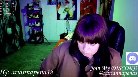 Arianna Pea online show from January 9, 2026, 2:25 am