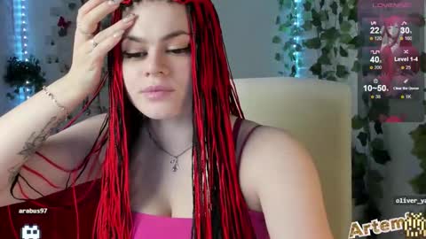 Snapshot of artemis696 chatting on September 13, 2025, 8:52 pm Artemis  my pvt is open and lovense is active  online show from September 13, 2025, 8:52 pm