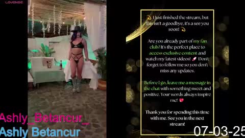 Snapshot of ashlybetancurxxx chatting on March 7, 2025, 11:40 am Ashly Betancur  online show from March 7, 2025, 11:40 am