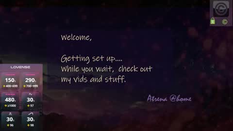 Atrena online show from February 22, 2026, 12:23 am