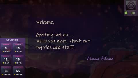 Atrena online show from March 28, 2026, 12:10 am