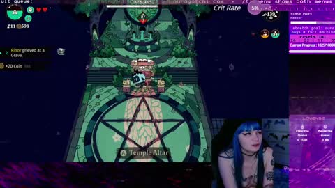 Snapshot of auragotchi chatting on February 2, 2025, 6:48 am Aurora Aura online show from February 2, 2025, 6:48 am