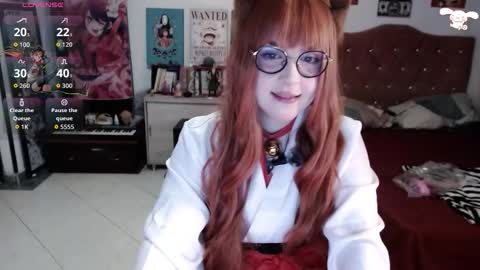 Snapshot of avril2809 chatting on January 18, 2026, 3:43 am Abril online show from January 18, 2026, 3:43 am