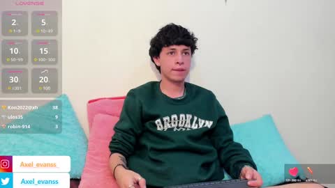 Axel Evanss online show from January 8, 2025, 4:00 pm