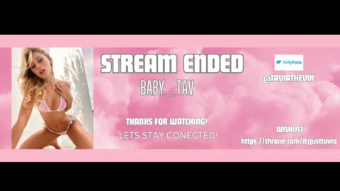 Baby Tavia online show from January 28, 2025, 6:07 pm