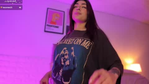 Snapshot of babychaos_ chatting on February 16, 2026, 10:39 pm Mariana online show from February 16, 2026, 10:39 pm