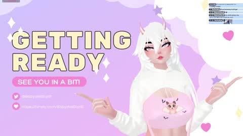 Snapshot of babydollstarlit chatting on March 1, 2026, 3:30 am Starlit online show from March 1, 2026, 3:30 am