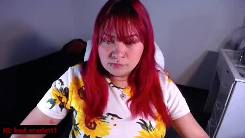 Snapshot of bad_scarlett1 chatting on January 19, 2026, 1:09 am Scarlett online show from January 19, 2026, 1:09 am