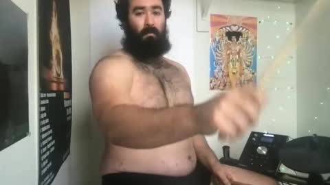 bearded_drummer online show from February 18, 2025, 12:15 am