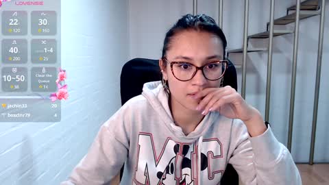 Snapshot of beckdymon chatting on February 8, 2025, 5:29 am Daniela online show from February 8, 2025, 5:29 am