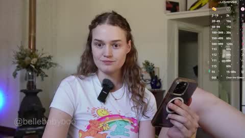 Snapshot of bellebabyboo chatting on February 20, 2026, 6:26 am BELLE online show from February 20, 2026, 6:26 am