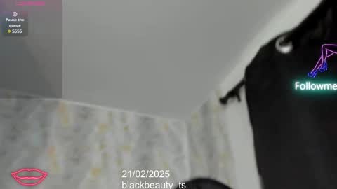 Snapshot of blackbeauty_ts chatting on February 21, 2025, 1:44 pm Nina online show from February 21, 2025, 1:44 pm