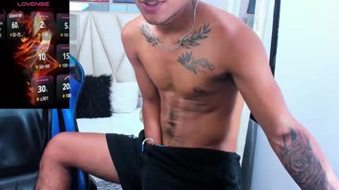Snapshot of blacksex_boy chatting on February 25, 2025, 9:35 pm Marlon online show from February 25, 2025, 9:35 pm