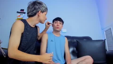 Snapshot of boysweet_boys chatting on December 15, 2024, 6:48 pm Paul and Max online show from December 15, 2024, 6:48 pm