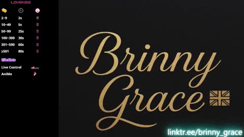 brinny_grace online show from January 7, 2026, 9:45 am