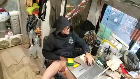 Steve... aka SkinnieDippin aka TimberTramp online show from December 14, 2025, 10:47 pm