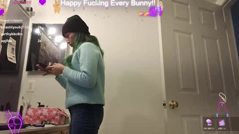 Snapshot of bunnycheekz chatting on January 22, 2025, 11:43 pm Tokki  bunny  online show from January 22, 2025, 11:43 pm