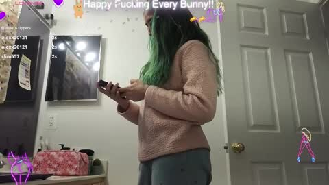 Snapshot of bunnycheekz chatting on January 30, 2025, 12:29 am Tokki  bunny  online show from January 30, 2025, 12:29 am