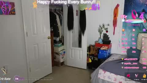 Snapshot of bunnycheekz chatting on February 14, 2025, 4:58 am Tokki  bunny  online show from February 14, 2025, 4:58 am