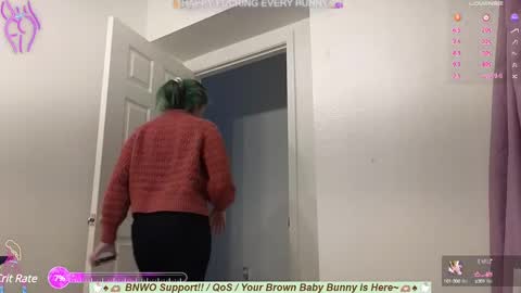 Snapshot of bunnycheekz chatting on February 21, 2025, 4:07 am Tokki  bunny  online show from February 21, 2025, 4:07 am