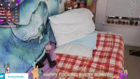 Snapshot of bunnycheekz chatting on November 21, 2025, 7:40 am Tokki bunny online show from November 21, 2025, 7:40 am