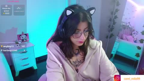 Snapshot of cami_mila99 chatting on January 8, 2025, 6:52 am CAMI  online show from January 8, 2025, 6:52 am