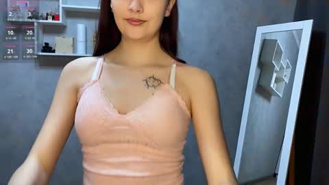 Snapshot of camienevius chatting on October 15, 2025, 12:05 pm Hello My name is Rina im new model here and little but shy but curious. online show from October 15, 2025, 12:05 pm