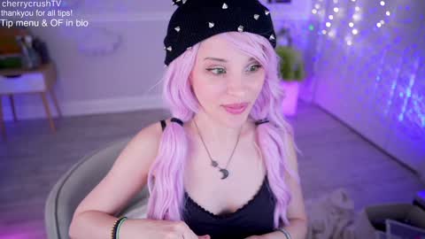 Snapshot of cherrycrush chatting on February 22, 2026, 8:18 pm Cherry Crush online show from February 22, 2026, 8:18 pm