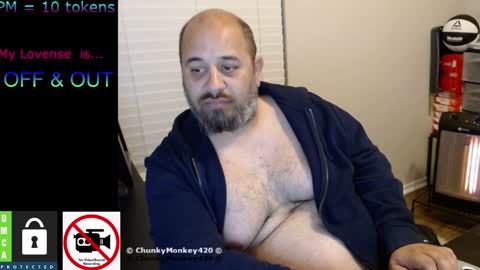 Snapshot of chunkymonkey420 chatting on February 2, 2025, 10:24 am Spencer Smokey Bear online show from February 2, 2025, 10:24 am