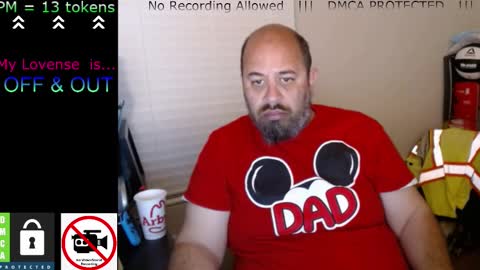 Snapshot of chunkymonkey420 chatting on February 23, 2025, 9:33 am Spencer Smokey Bear online show from February 23, 2025, 9:33 am