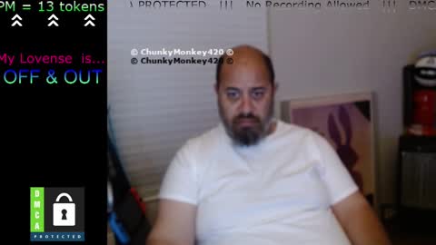 Snapshot of chunkymonkey420 chatting on March 7, 2025, 3:51 am Spencer Smokey Bear online show from March 7, 2025, 3:51 am