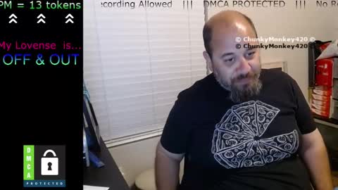 Snapshot of chunkymonkey420 chatting on March 11, 2025, 5:49 am Spencer Smokey Bear online show from March 11, 2025, 5:49 am