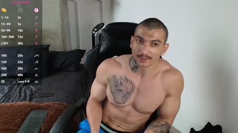 colombianmuscle8 online show from February 9, 2025, 8:45 pm