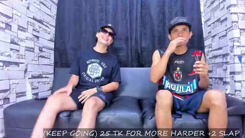 Snapshot of crazy_sex_cult chatting on October 19, 2025, 1:12 pm Crazy Sex Cult- Girl Thayler Age 18-  Boy Louis Age 20 online show from October 19, 2025, 1:12 pm