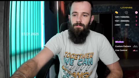 Snapshot of crissstud chatting on January 23, 2025, 8:04 am Criss online show from January 23, 2025, 8:04 am