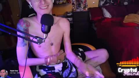 CryptidTwink online show from March 29, 2026, 6:24 am