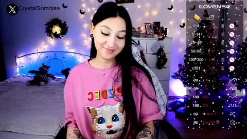 Snapshot of crystalsomnia chatting on January 9, 2025, 3:47 am Sasha Make me moan with patterns good music here online show from January 9, 2025, 3:47 am