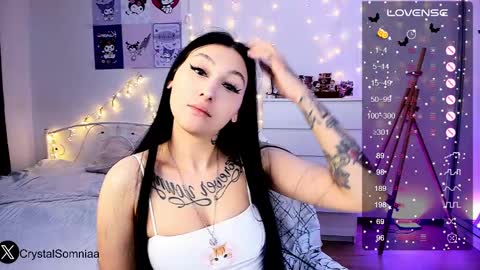 Snapshot of crystalsomnia chatting on February 25, 2025, 1:09 am Sasha Make me moan with patterns good music here online show from February 25, 2025, 1:09 am