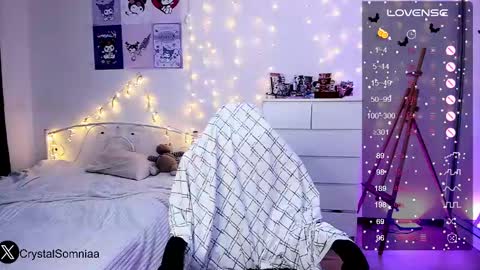 Snapshot of crystalsomnia chatting on February 25, 2025, 4:14 am Sasha Make me moan with patterns good music here online show from February 25, 2025, 4:14 am