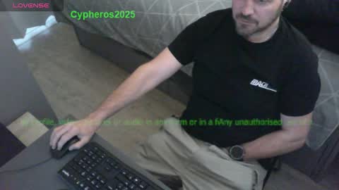 Snapshot of cypheros2025 chatting on March 18, 2026, 9:45 am Chris online show from March 18, 2026, 9:45 am