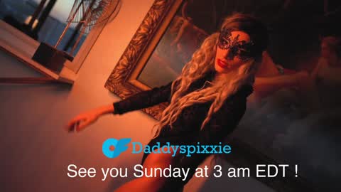 daddyspixxie online show from January 12, 2025, 12:28 am