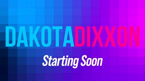 Dakota Dixxon online show from January 26, 2025, 1:36 pm