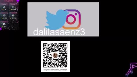 Snapshot of dalila_oficials chatting on December 2, 2024, 10:45 pm   online show from December 2, 2024, 10:45 pm