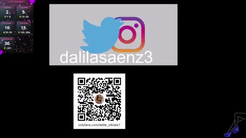 Snapshot of dalila_oficials chatting on December 14, 2024, 11:45 pm   online show from December 14, 2024, 11:45 pm
